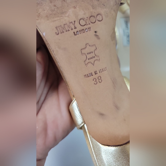 ❌SOLD❌JIMMY CHOO SANDALS - Picture 3 of 3